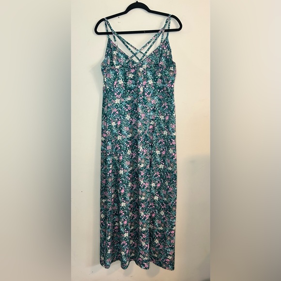 Market & Spruce Alisha Knit Strappy Maxi Dress XXL - Picture 3 of 6